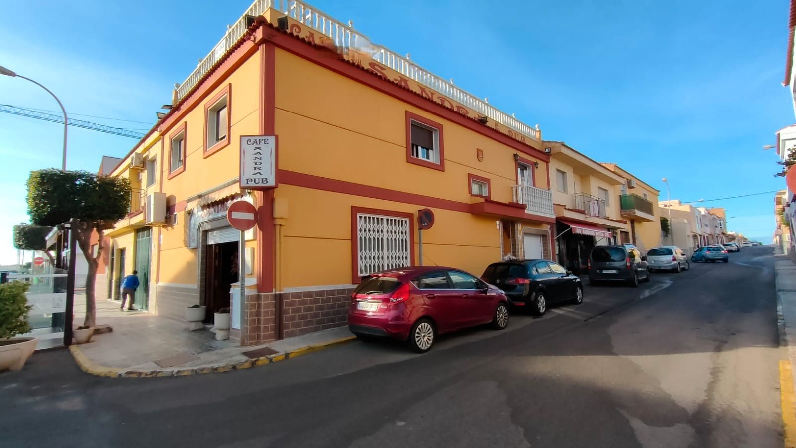 Exterior view of Single-family semi-detached for sale in El Ejido  with Air Conditioner, Parquet flooring and Terrace