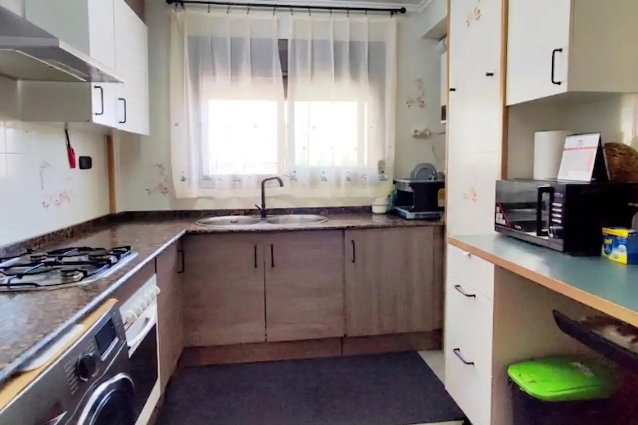 Küche von Wohnung zum Verkauf in Valencia mit Klimaanlage, Heizung und Terrasse