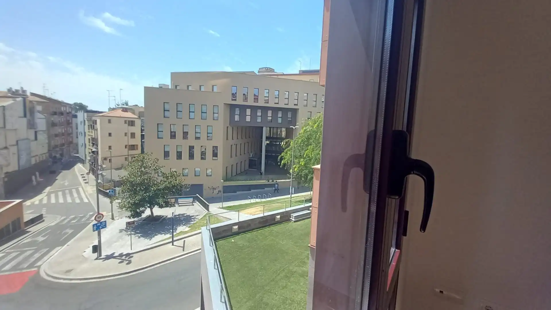 Vista exterior de Piso de alquiler en Lleida con Calefacción, Amueblado y Balcón