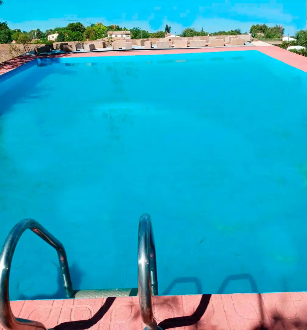 Swimming pool of Houses for sale in  Albacete Capital  with Private garden, Terrace and Storage room