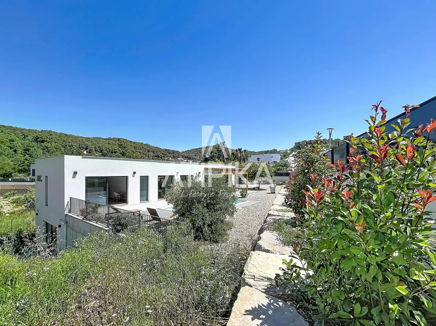Vista exterior de Casa o xalet en venda en Sant Pere de Ribes amb Aire condicionat, Calefacció i Piscina