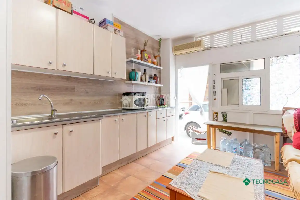 Kitchen of Flat for sale in Roquetas de Mar  with Air Conditioner and Community pool