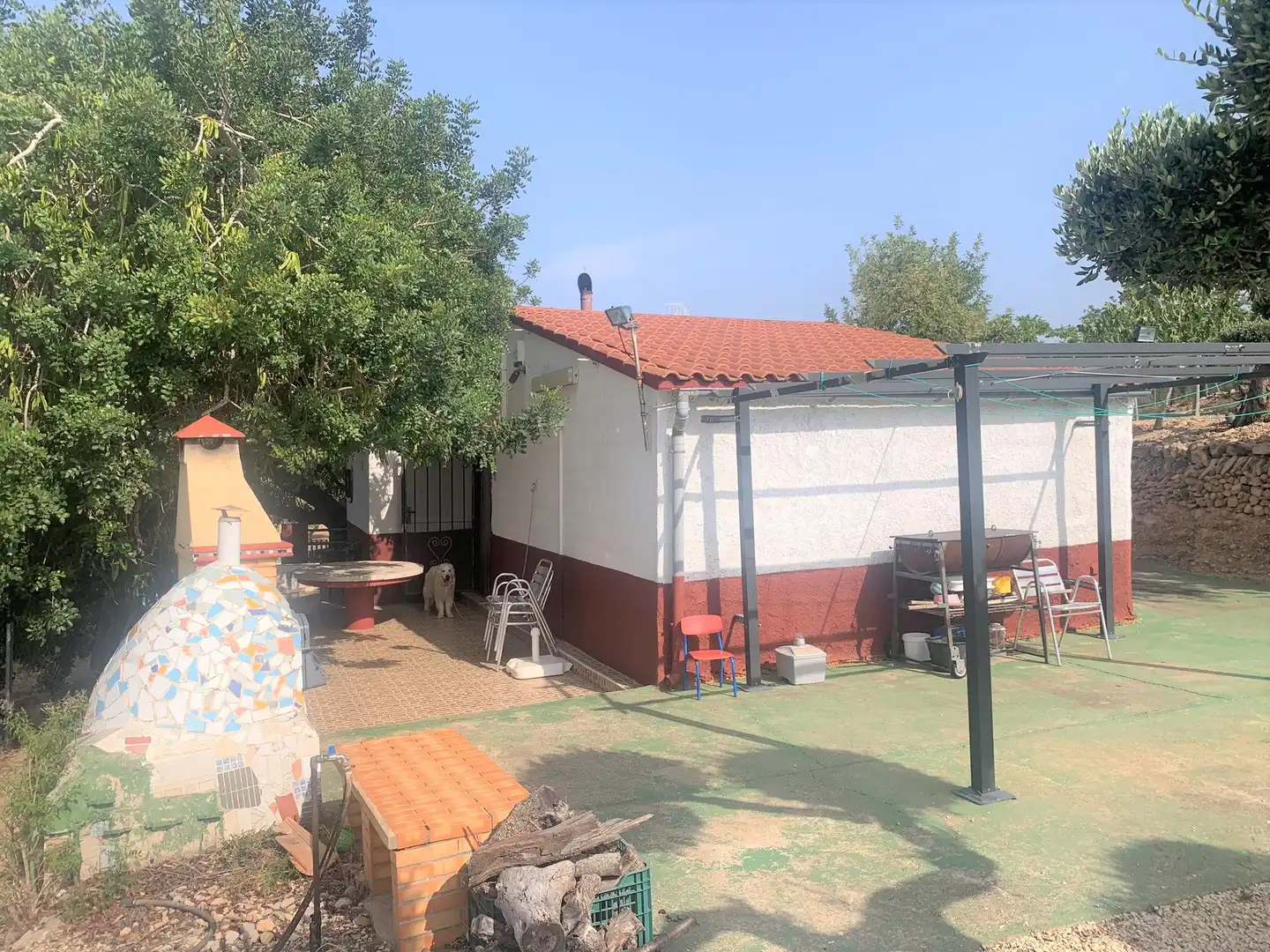Garden of Country homes for sale in L'Ampolla  with Swimming Pool and Furnished