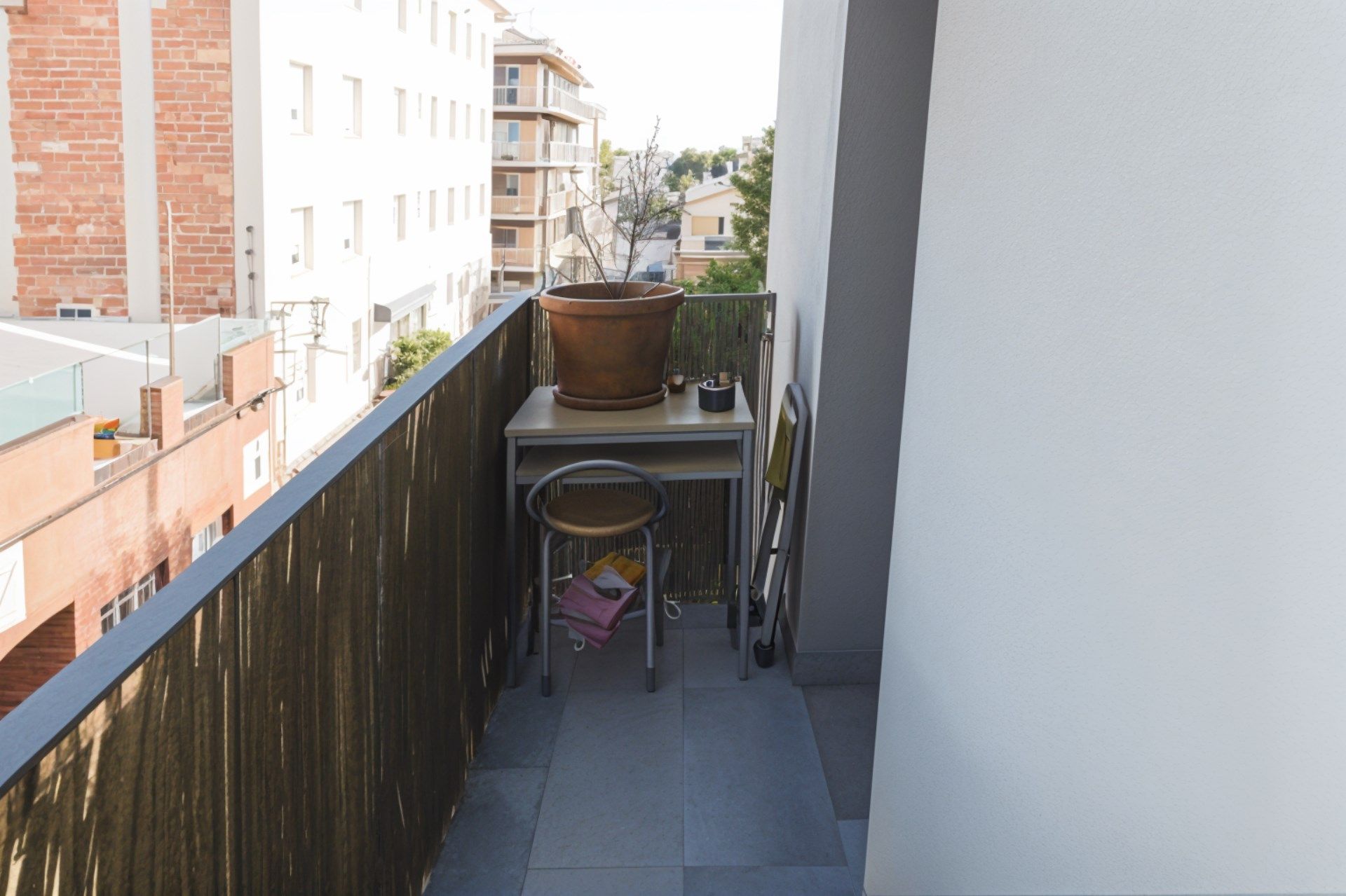 Balcony of Flat for sale in Figueres  with Heating