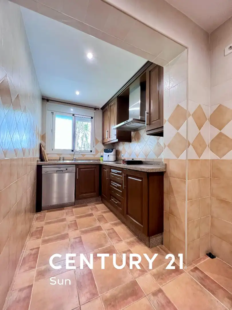Cocina de Casa adosada en venta en Estepona con Jardín privado, Terraza y Lavadora