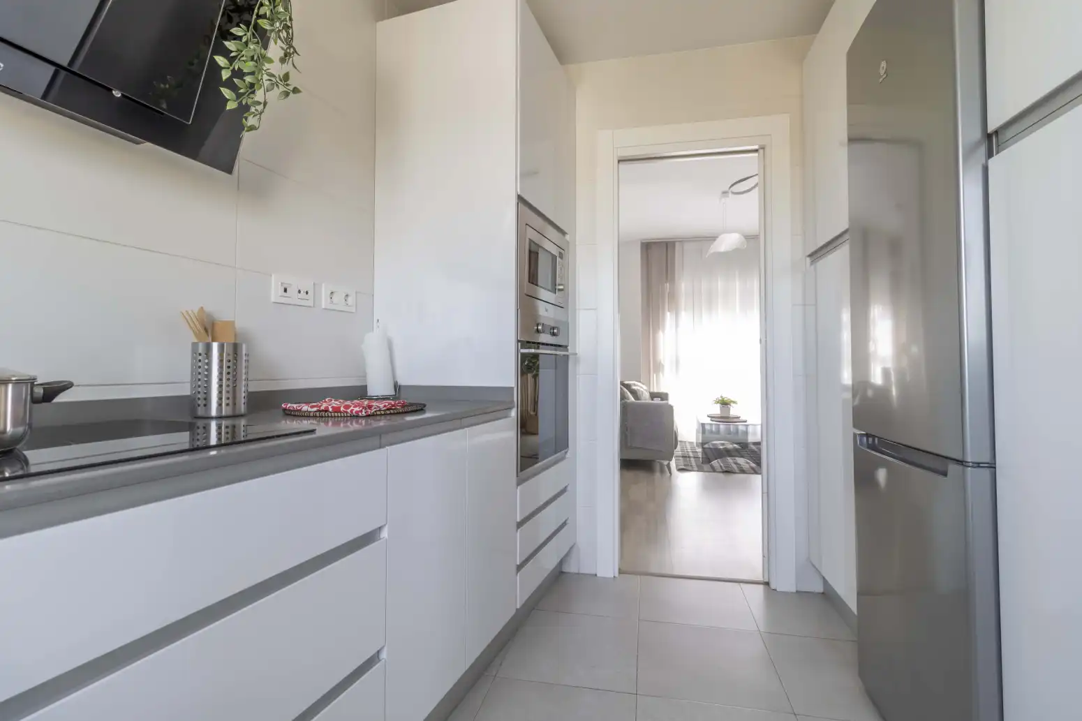 Cocina de Piso en venta en Sevilla con Aire acondicionado, Calefacción y Jardín privado
