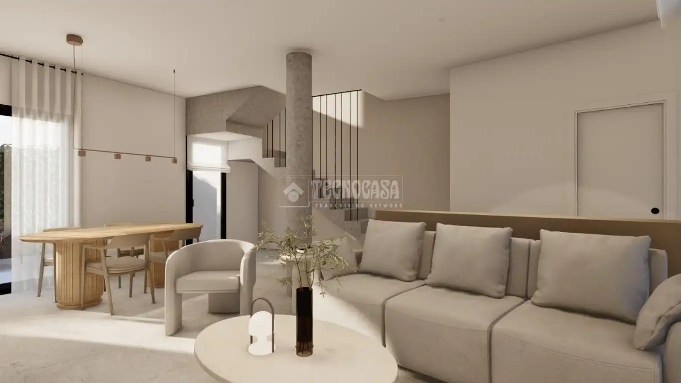 Sala d'estar de Casa adosada en venda en Peligros amb Aire condicionat i Calefacció