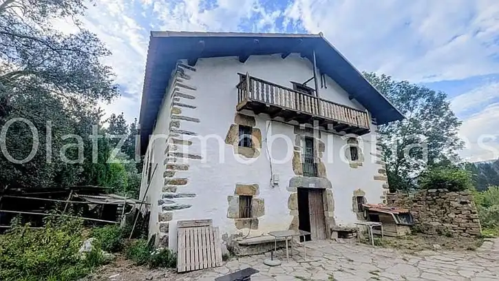 Vista exterior de Casa o chalet en venta en Laudio / Llodio con Jardín privado