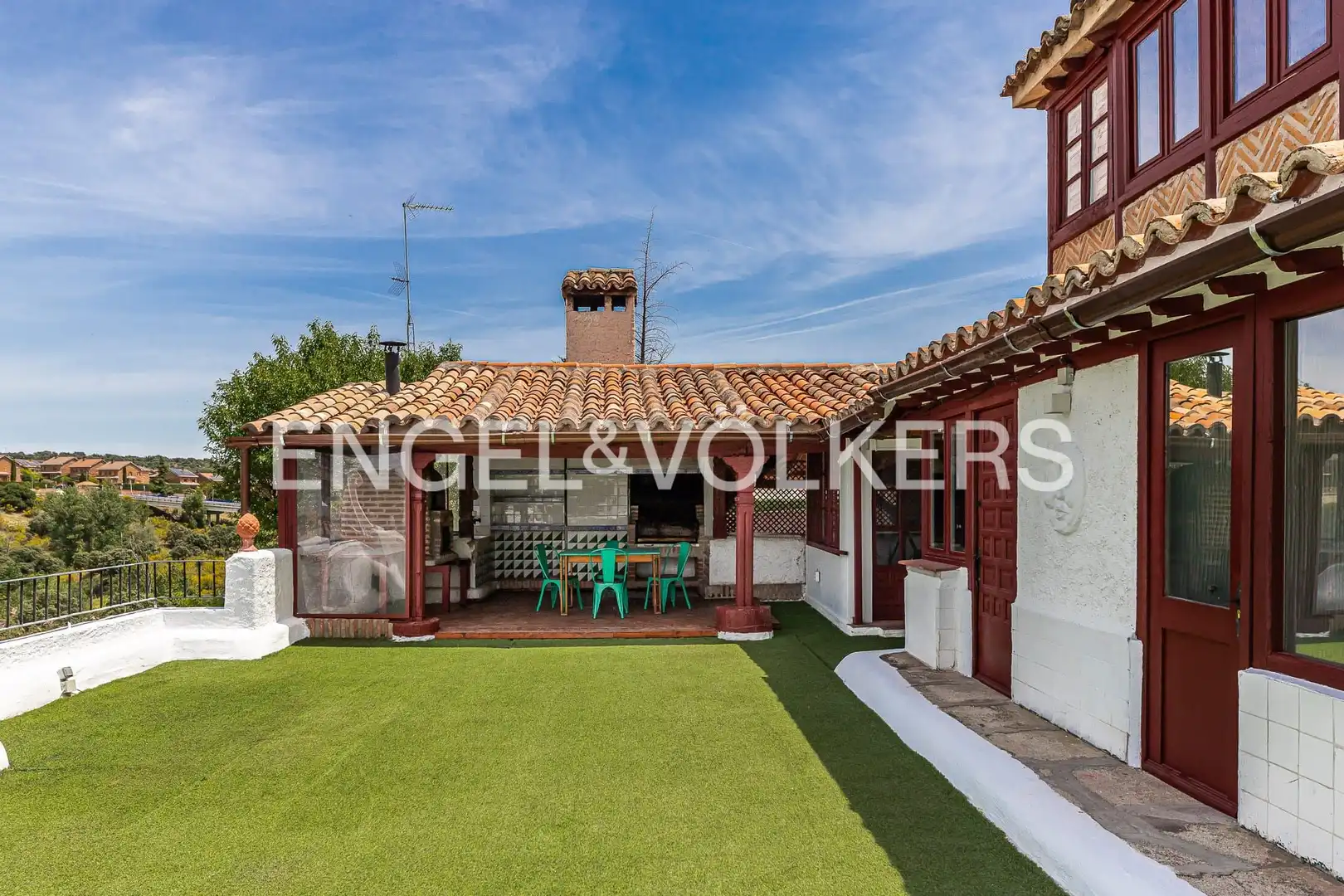 Terraza de Casa o chalet de alquiler en Las Rozas de Madrid con Calefacción, Jardín privado y Terraza