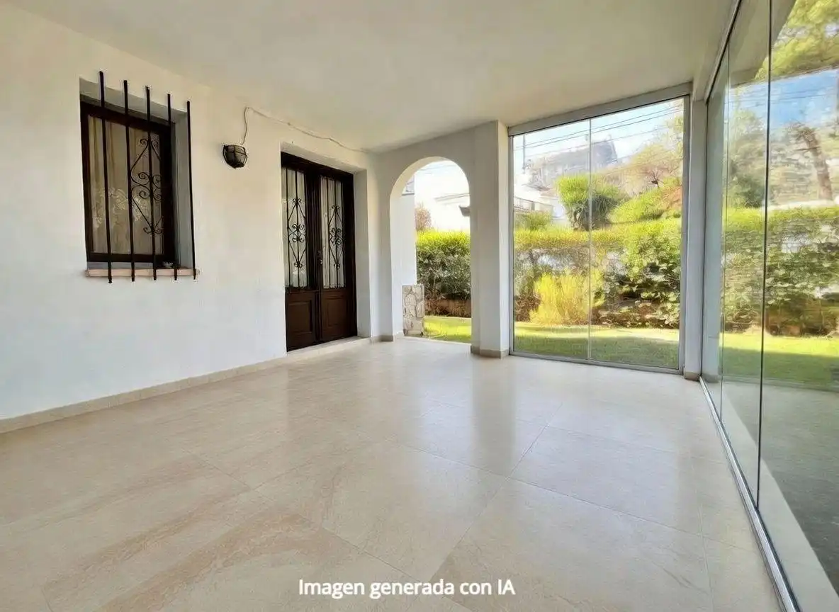Jardí de Casa adosada en venda en Dénia amb Jardí privat, Terrassa i Piscina comunitària