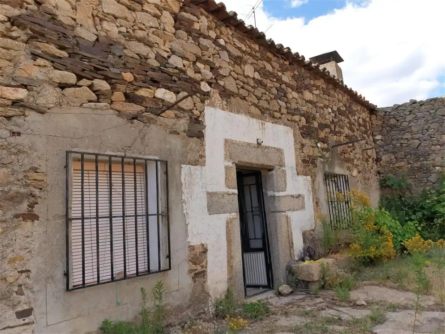 Vista exterior de Finca rústica en venta en Villar de Ciervo con Jardín privado, Trastero y Amueblado