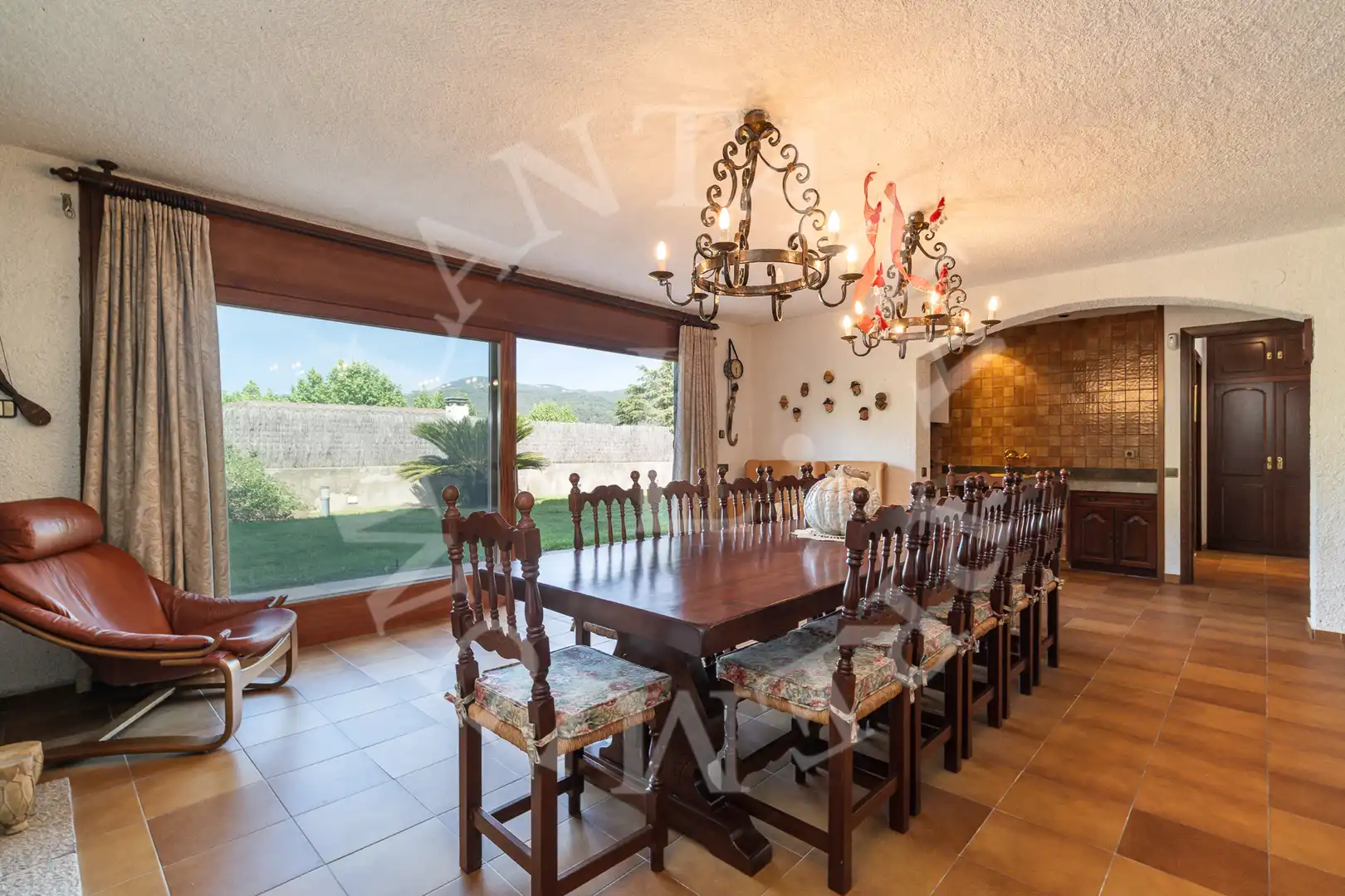 Comedor de Casa o chalet en venta en La Garriga con Aire acondicionado, Calefacción y Jardín privado
