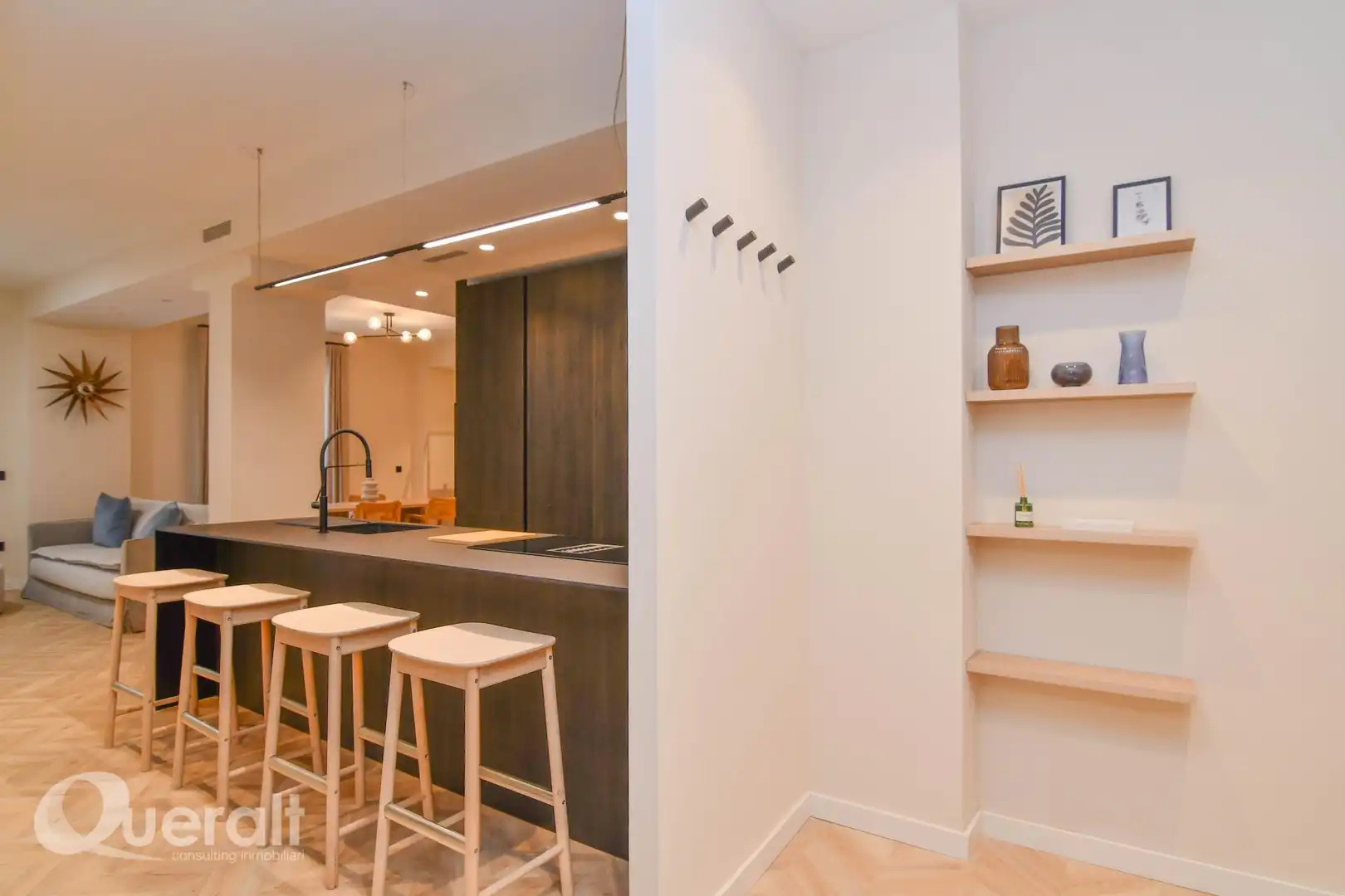 Cocina de Piso de alquiler en Lleida con Calefacción, Amueblado y Horno