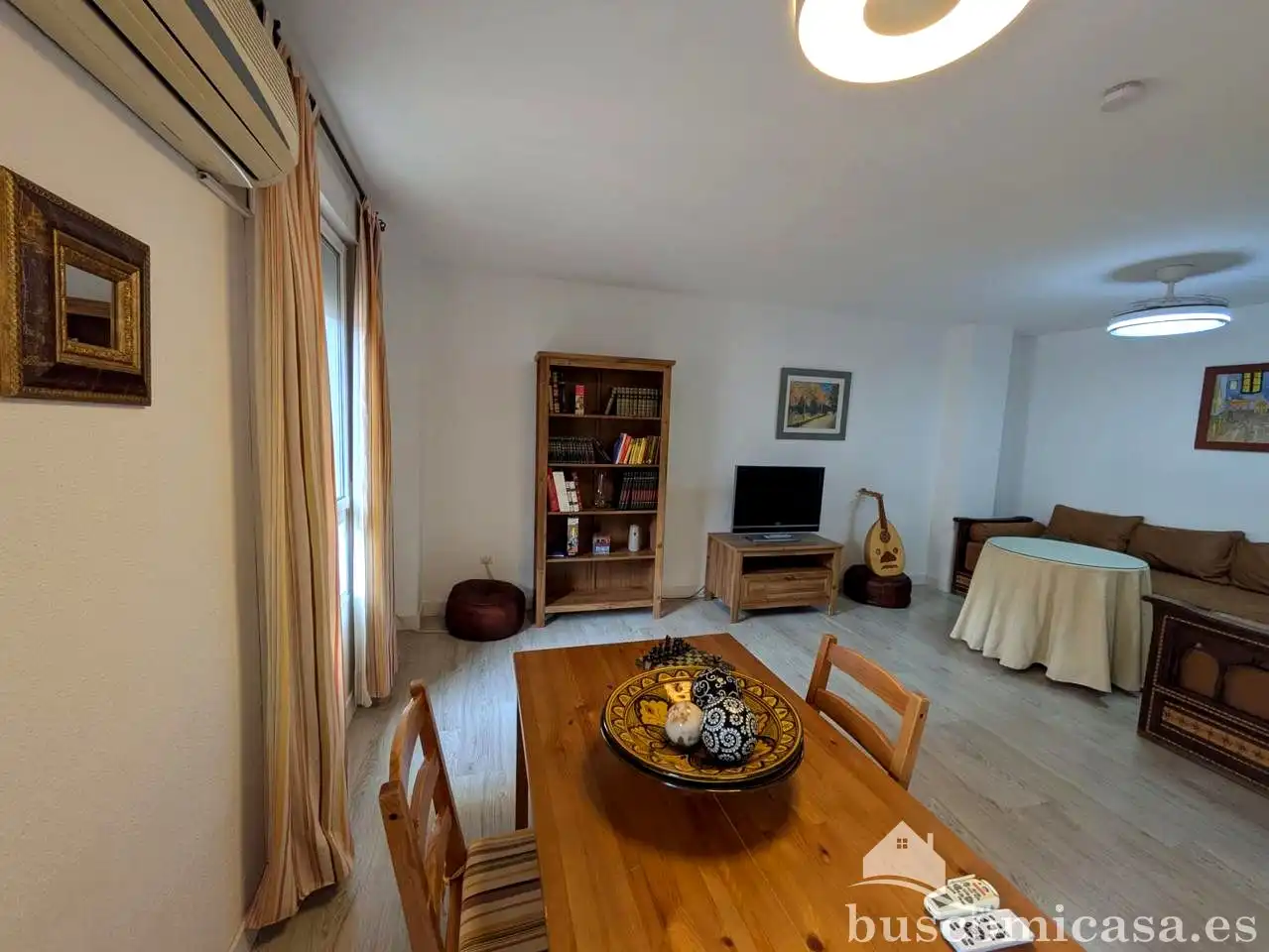 Sala de estar de Piso de alquiler en Linares con Aire acondicionado y Amueblado