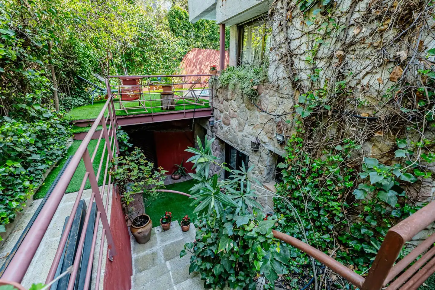 Terraza de Casa adosada en venta en Madrid con Calefacción, Jardín privado y Piscina