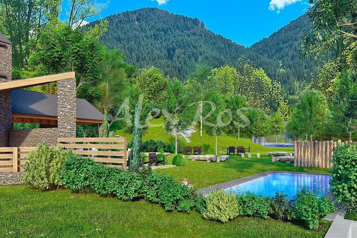 Jardí de Casa o xalet en venda en Bellver de Cerdanya amb Piscina i Piscina comunitària