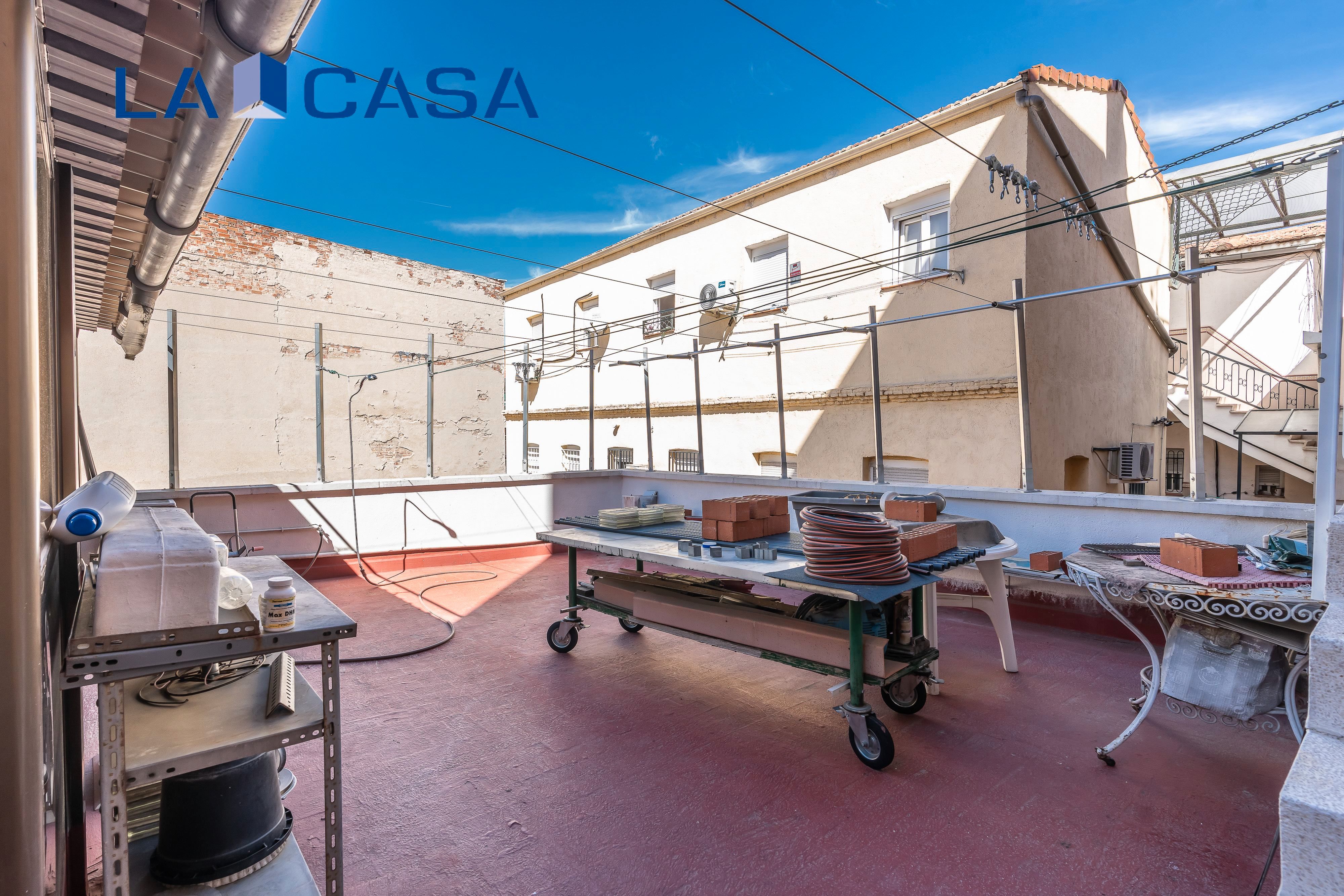 Terrace of Flat for sale in  Madrid Capital  with Heating, Terrace and Storage room