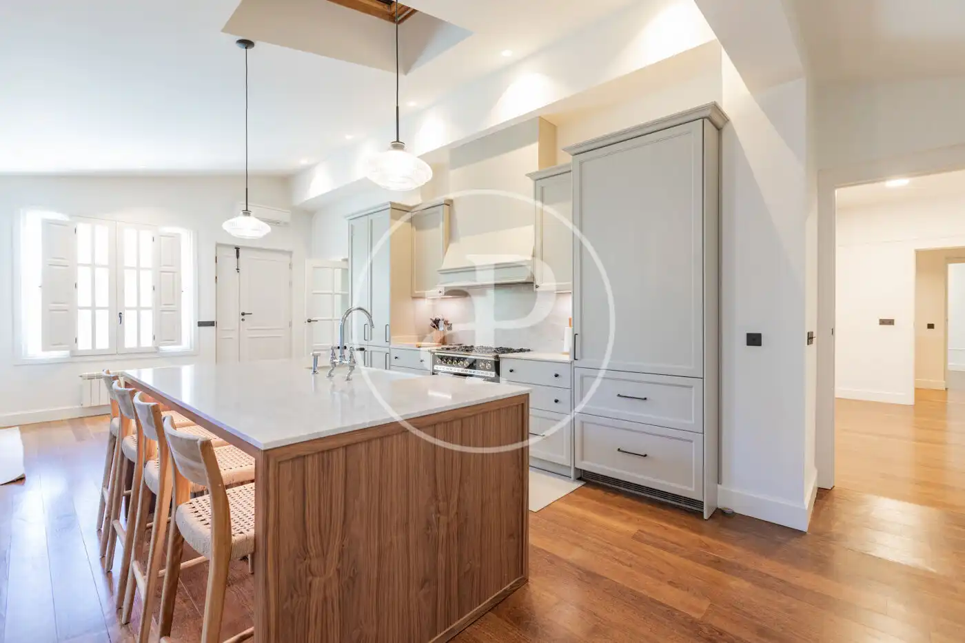 Kitchen of Houses for rent in Madrid  with Air Conditioner, Heating and Private garden