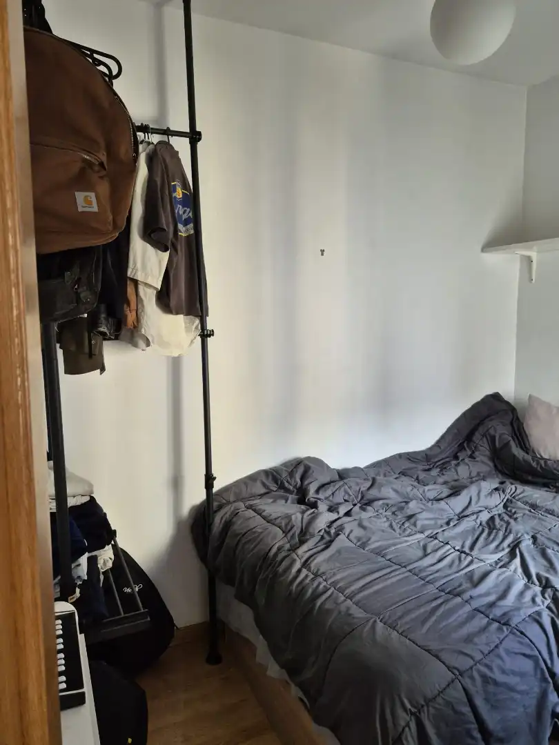 Bedroom of Flat for sale in Madrid  with Heating, Parquet flooring and Furnished