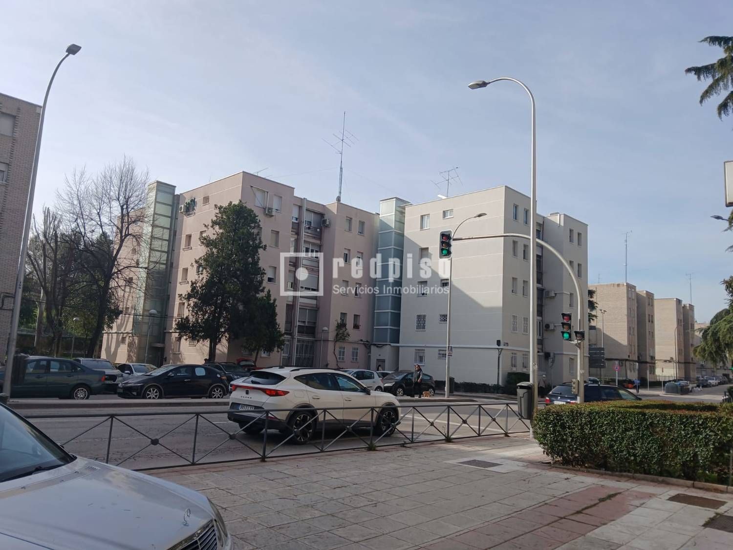 Vista exterior de Piso en venta en  Madrid Capital con Aire acondicionado, Calefacción y Terraza