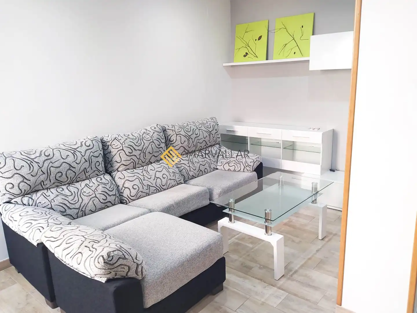 Wohnzimmer von Wohnungen zur Miete in Santander mit Möbliert