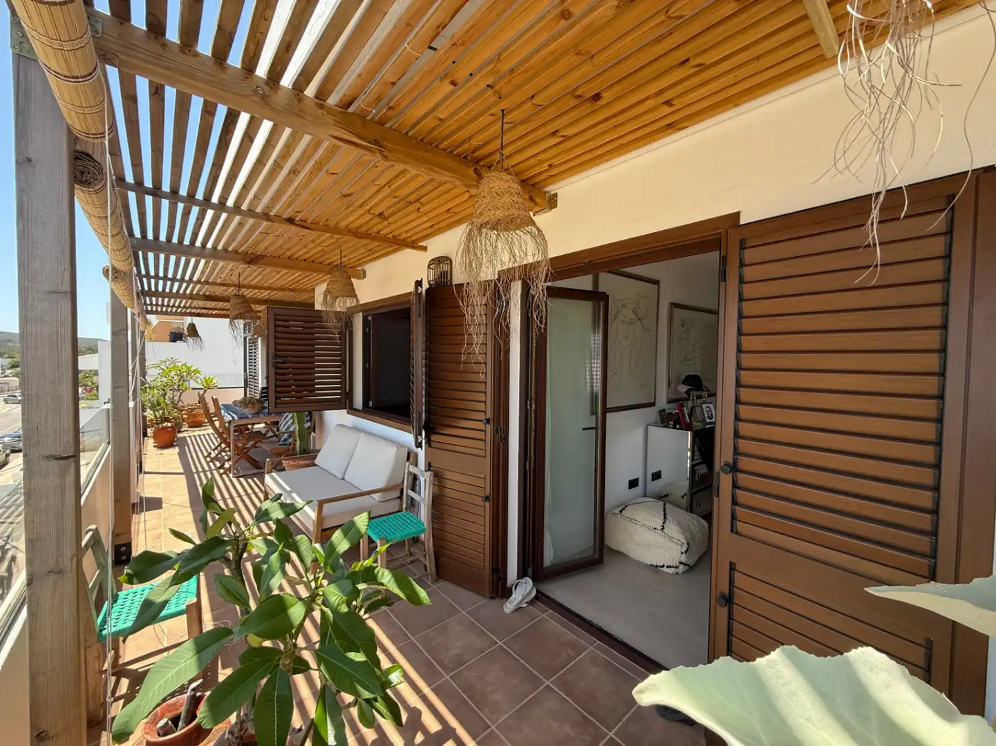 Terrassa de Apartament en venda en Sant Joan de Labritja amb Aire condicionat i Terrassa