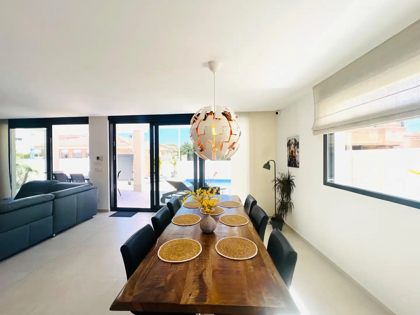 Comedor de Casa o chalet en venta en Guardamar del Segura con Calefacción, Jardín privado y Terraza