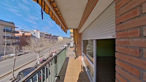 Vista exterior de Pis en venda en La Garriga