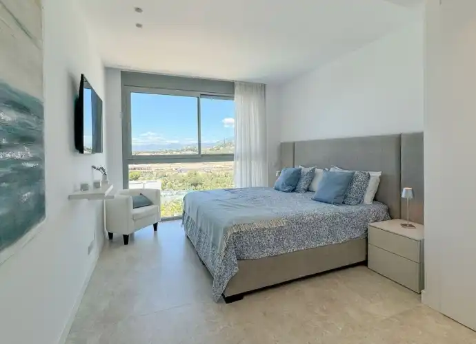 Bedroom of Apartments for sale in Marbella  with Air Conditioner, Terrace and Furnished