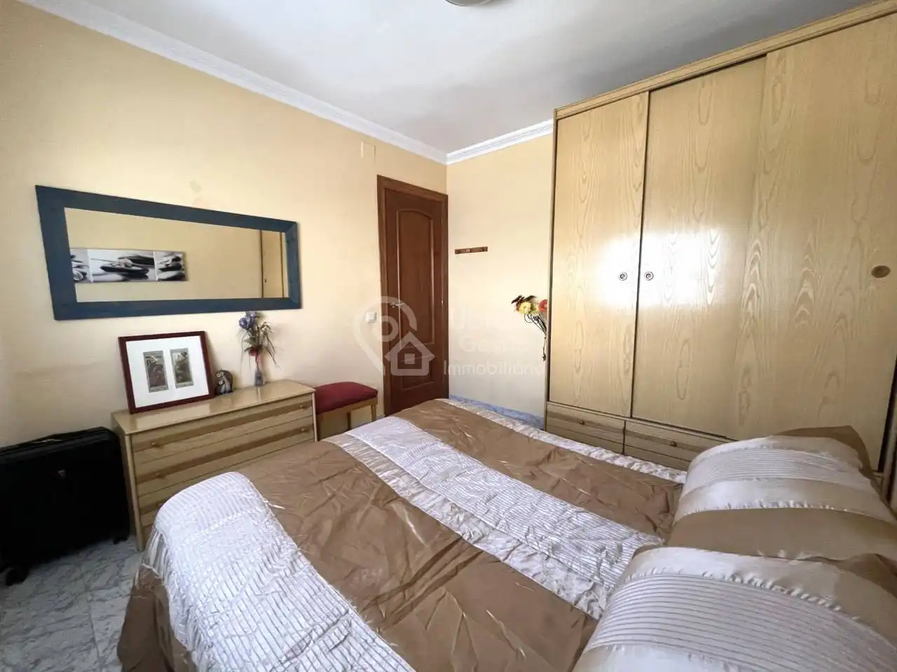 Dormitori de Casa adosada en venda en Palau-solità i Plegamans amb Aire condicionat, Calefacció i Jardí privat