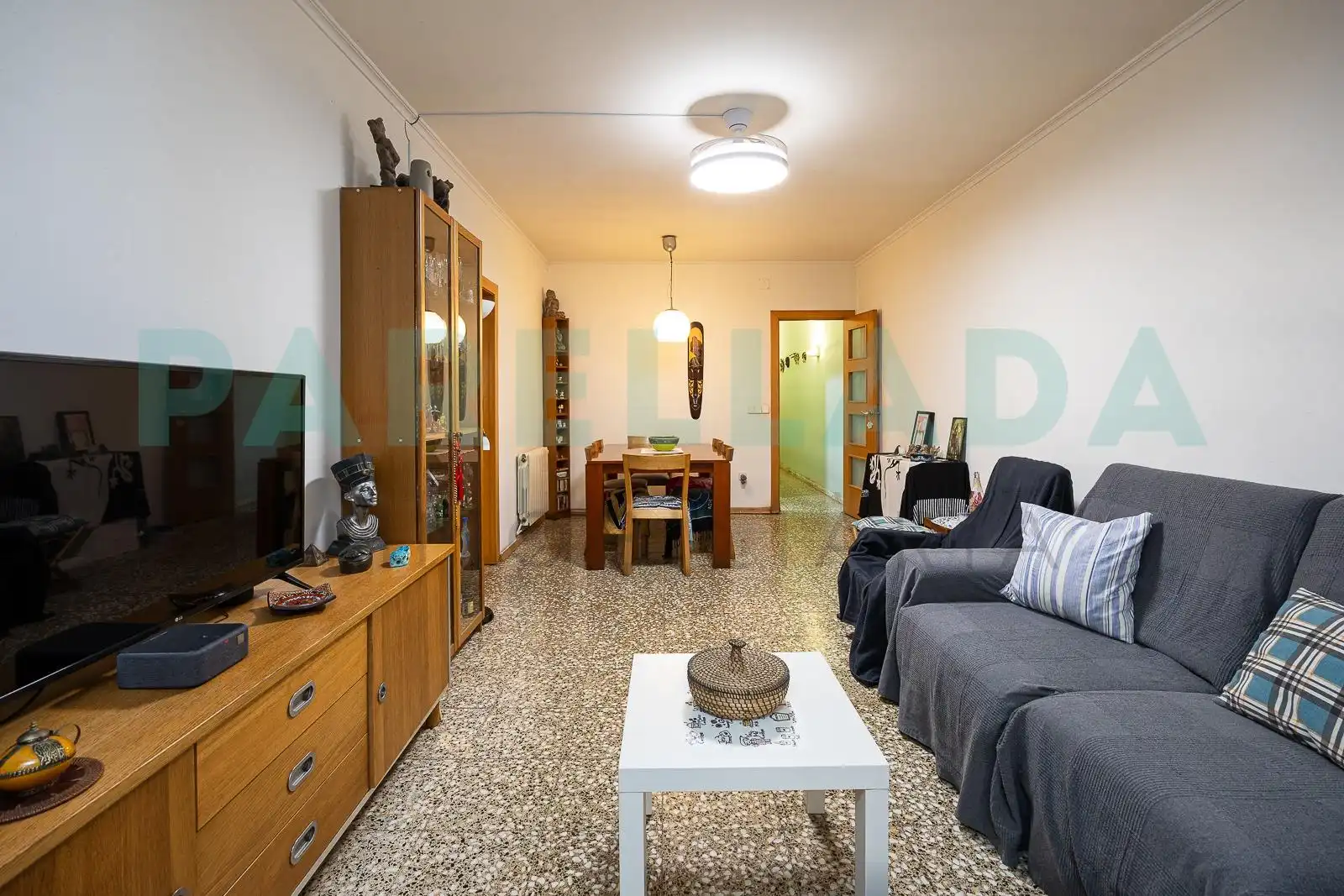 Sala de estar de Piso en venta en Badalona con Calefacción