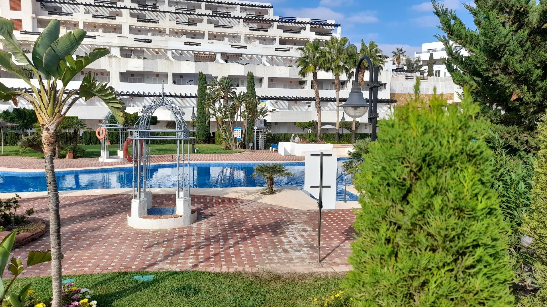 Jardí de Apartament en venda en Mojácar amb Aire condicionat, Calefacció i Terrassa
