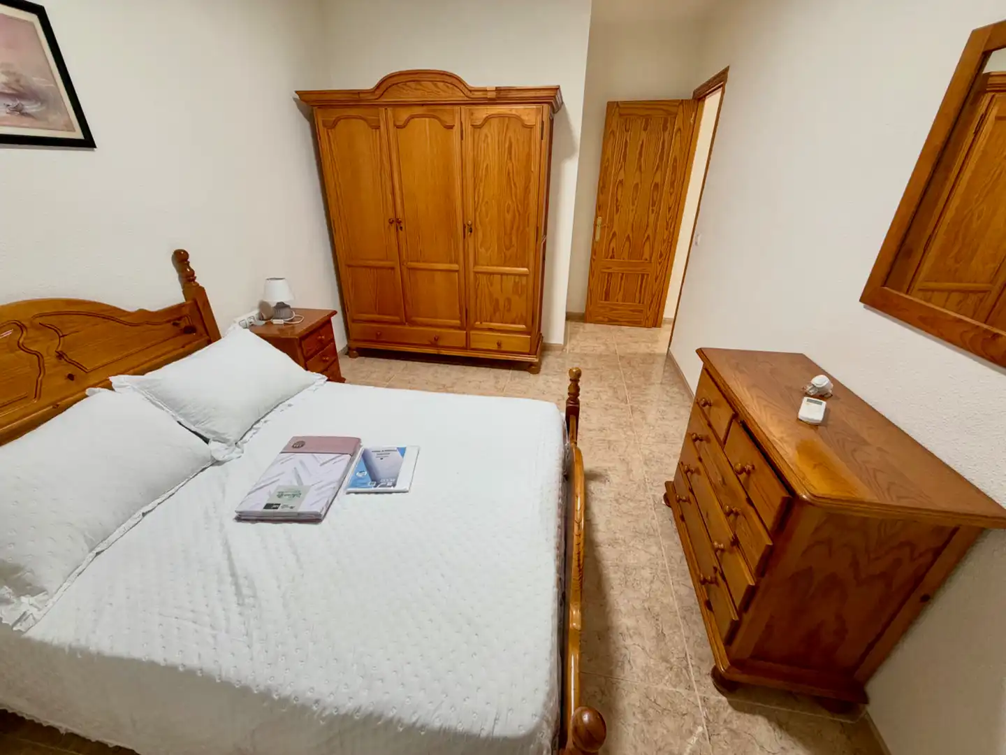 Bedroom of Flat for rent in Berja  with Air Conditioner, Heating and Furnished