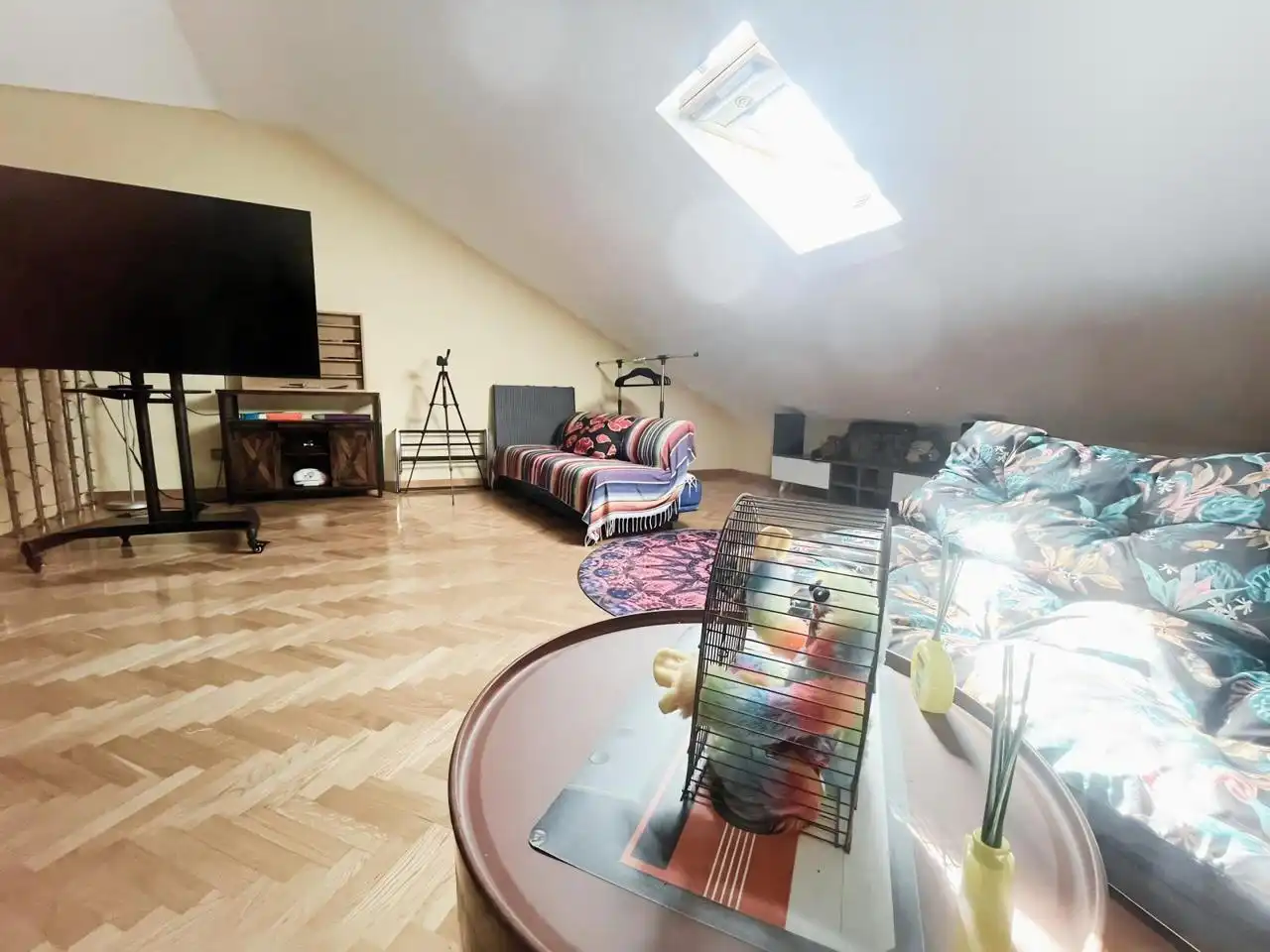Sala d'estar de Dúplex en venda en Madrid amb Aire condicionat, Calefacció i Terrassa