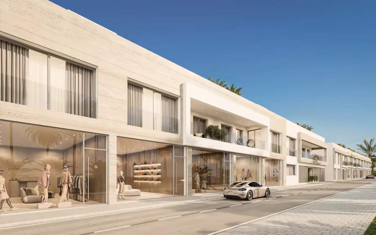 Außenansicht von Erdgeschoss zum Verkauf in Marbella mit Klimaanlage, Terrasse und Abstellraum