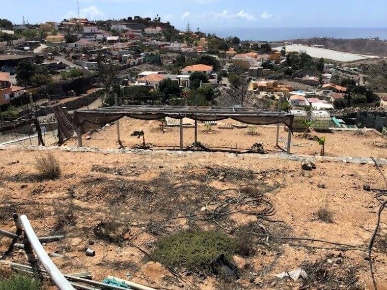 Vista exterior de Finca rústica en venta en San Bartolomé de Tirajana con Jardín privado, Terraza y Trastero