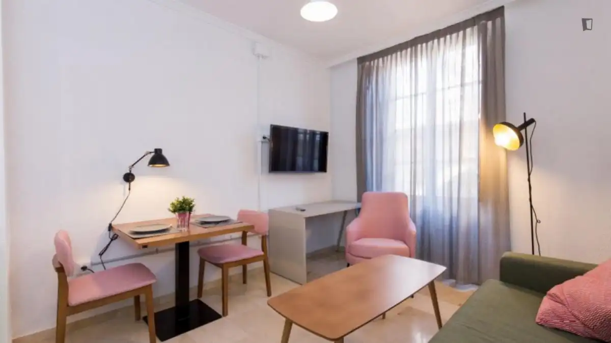 Schlafzimmer von Wohnungen zur Miete in Granada mit Klimaanlage, Heizung und Möbliert