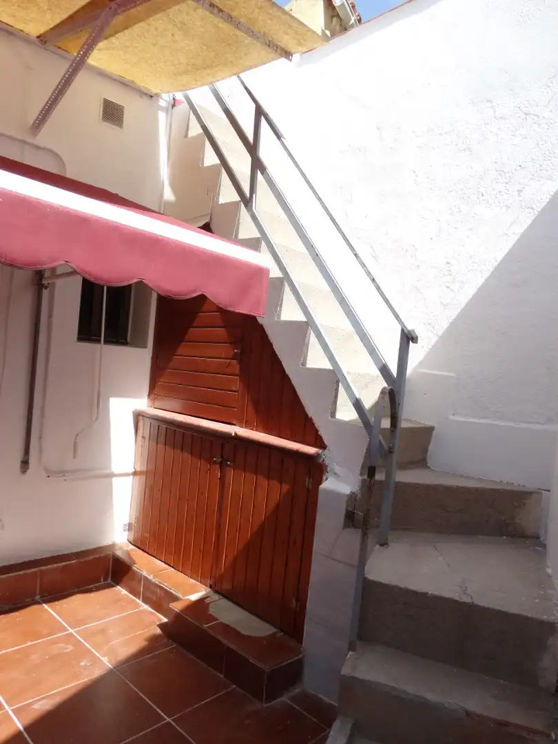 Terrassa de Casa adosada en venda en Vilanova i la Geltrú amb Jardí privat, Terrassa i Traster
