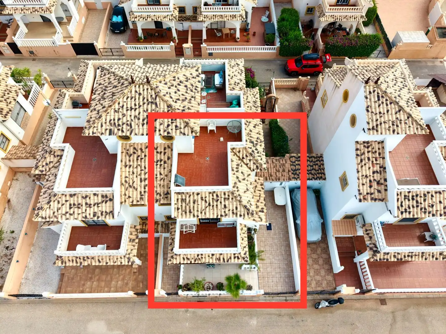 Exterior view of Detached homes for sale in Orihuela  with Air Conditioner, Private garden and Terrace