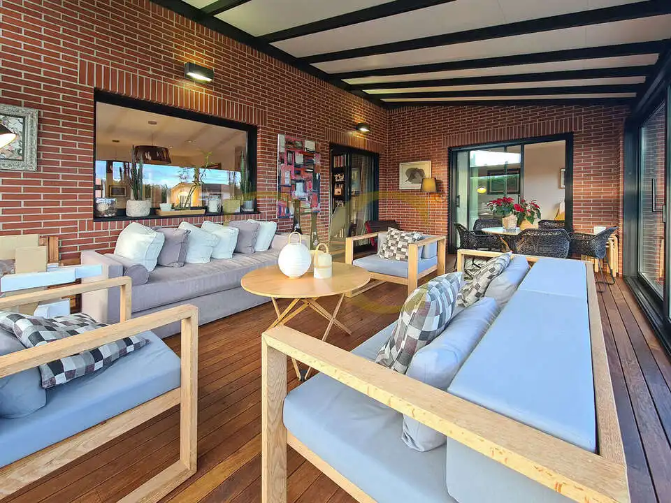 Terraza de Casa o chalet en venta en Siero con Calefacción, Jardín privado y Trastero
