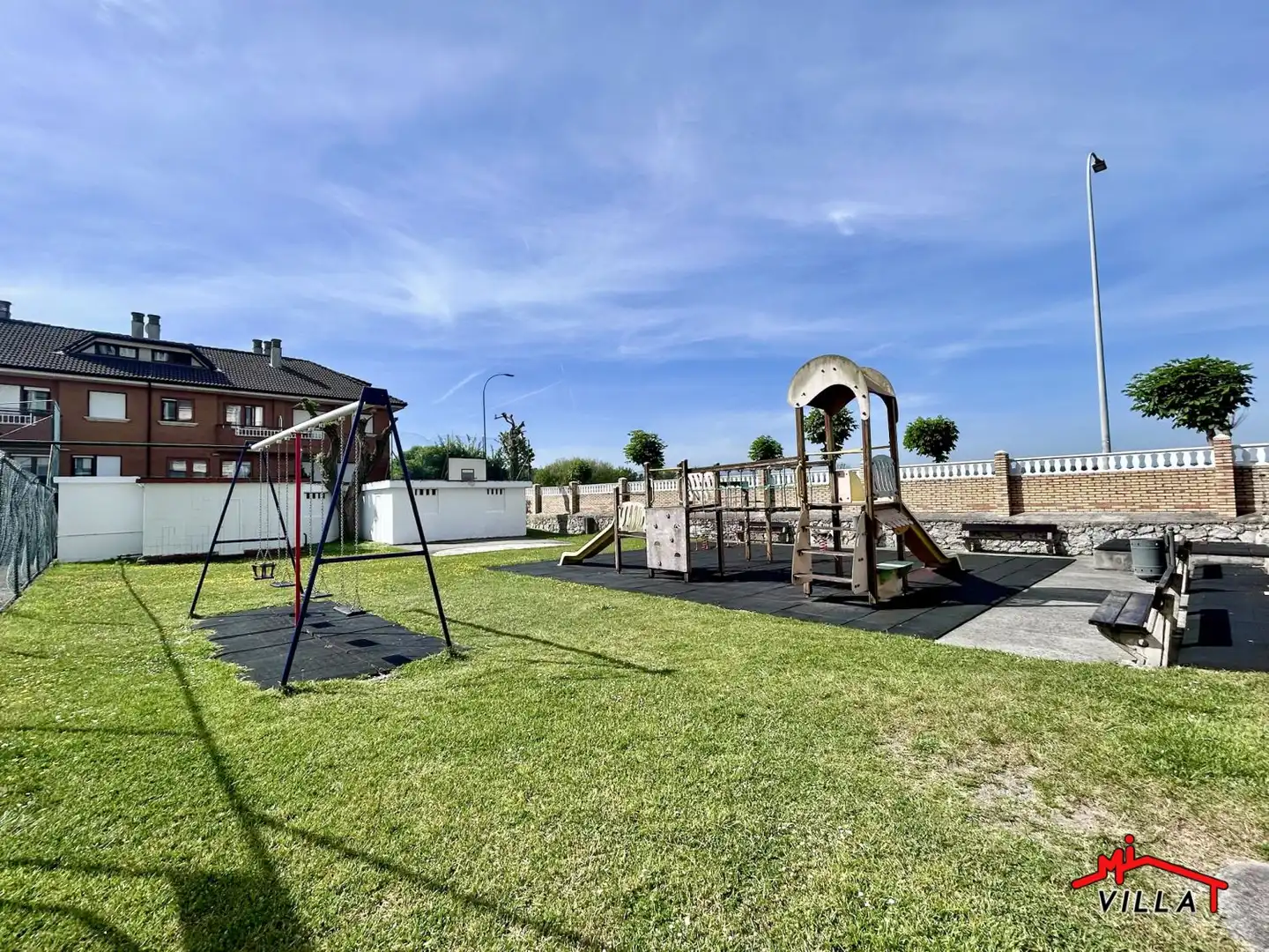 Parking of Flat for sale in Laredo  with Heating and Terrace