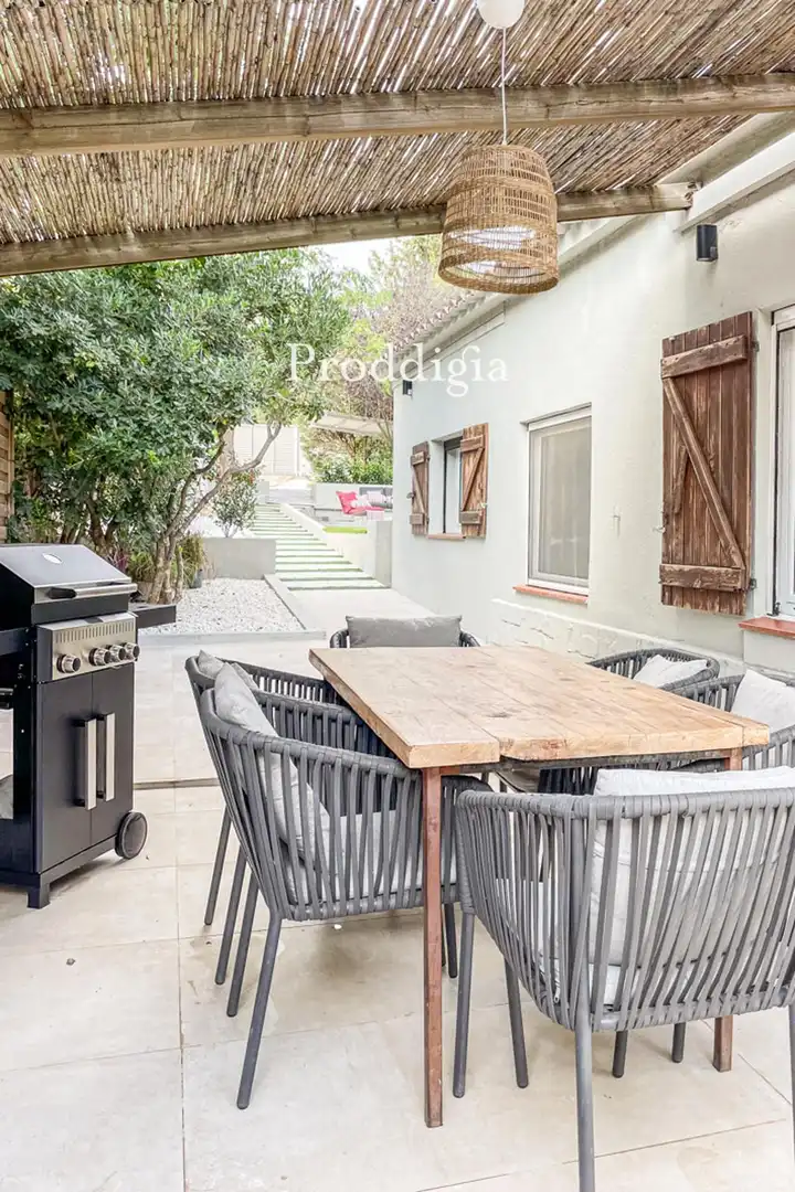 Terraza de Casa o chalet de alquiler en Sant Cugat del Vallès con Terraza, Piscina y Amueblado