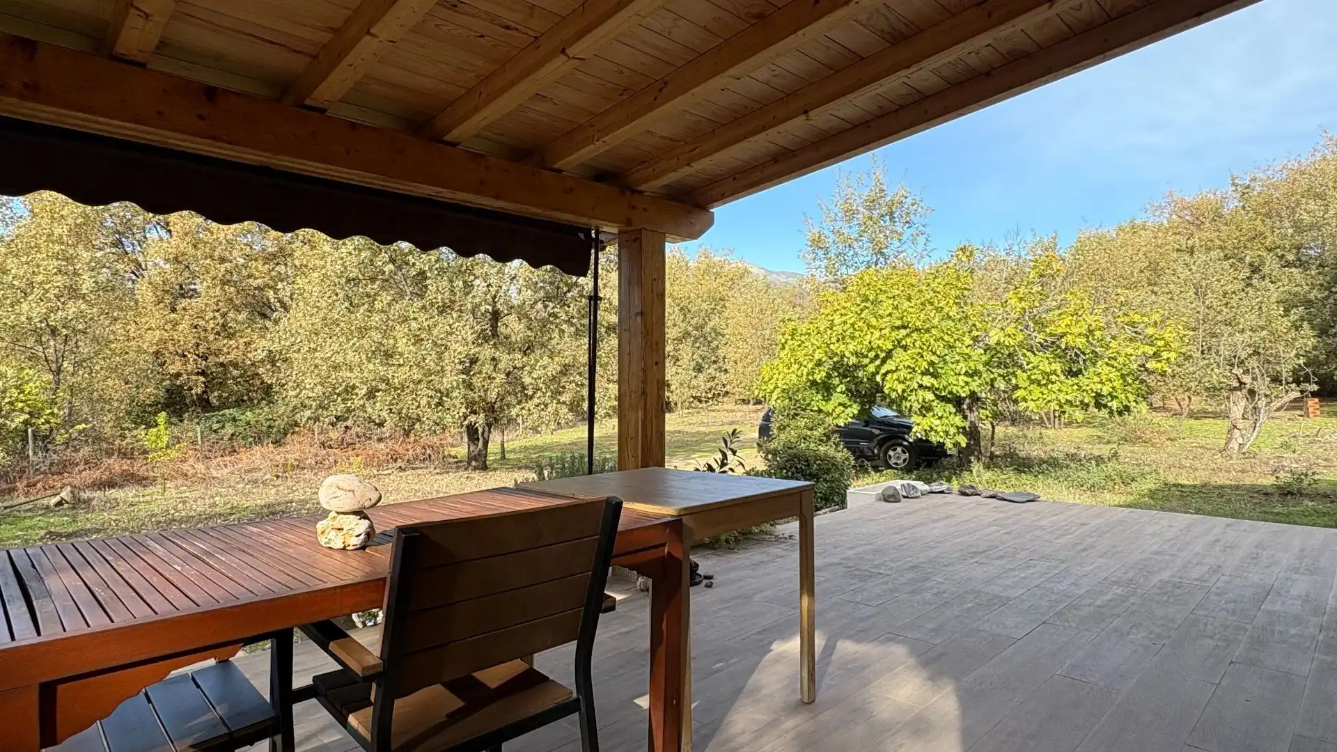 Terraza de Casa o chalet en venta en Villanueva de la Vera con Aire acondicionado y Jardín privado