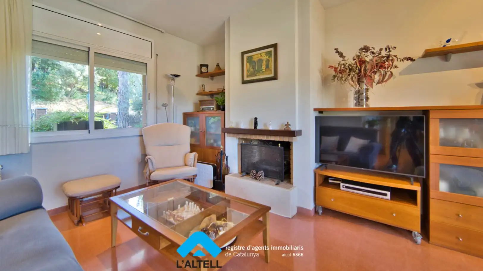Living room of Houses for sale in L'Ametlla del Vallès  with Heating, Terrace and Storage room