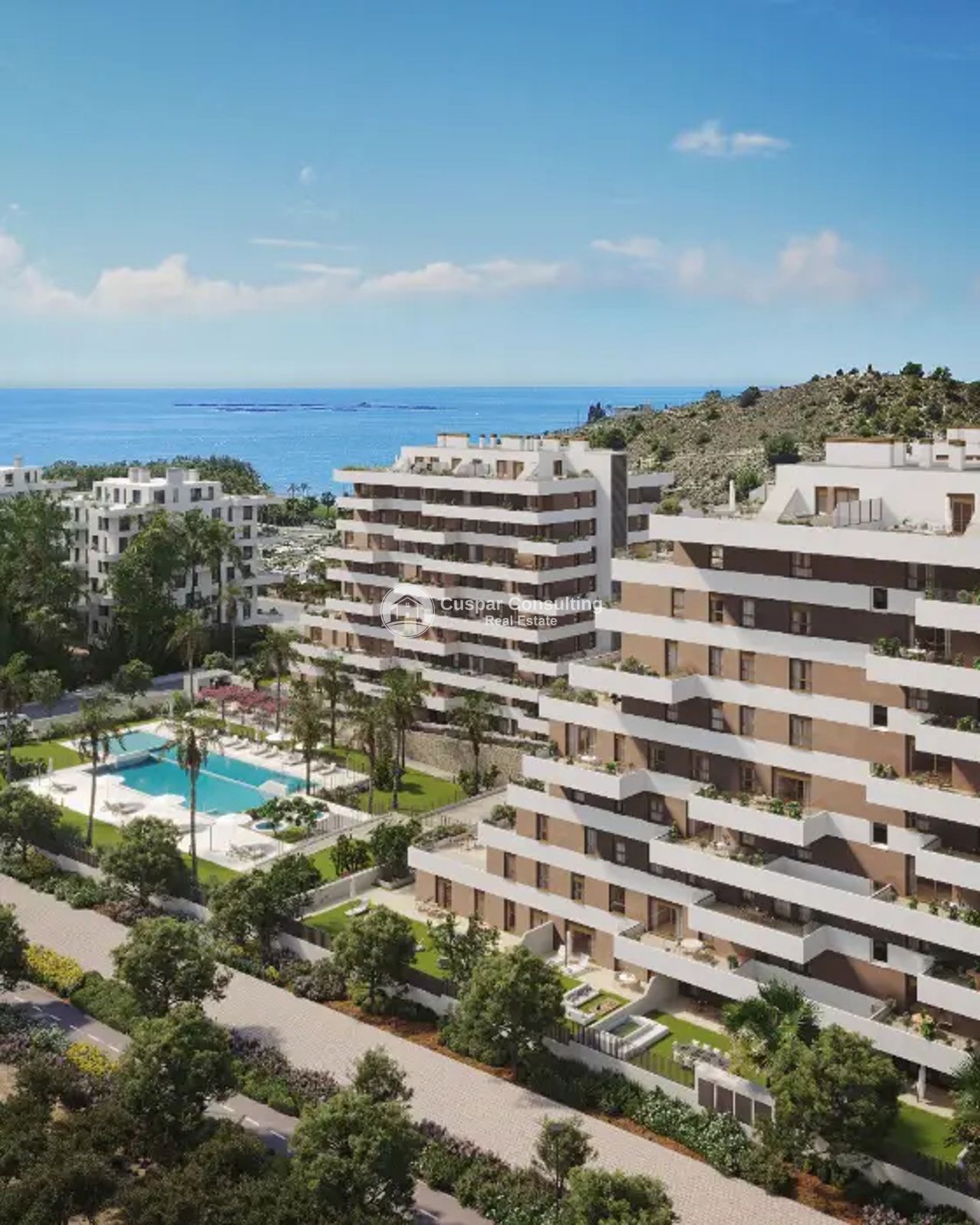 Exterior view of Apartment for sale in Villajoyosa / La Vila Joiosa  with Air Conditioner, Heating and Terrace
