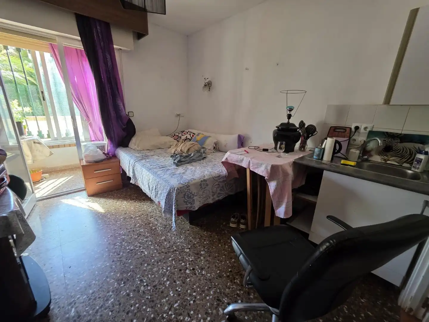 Bedroom of Flat for sale in Benidorm  with Community pool