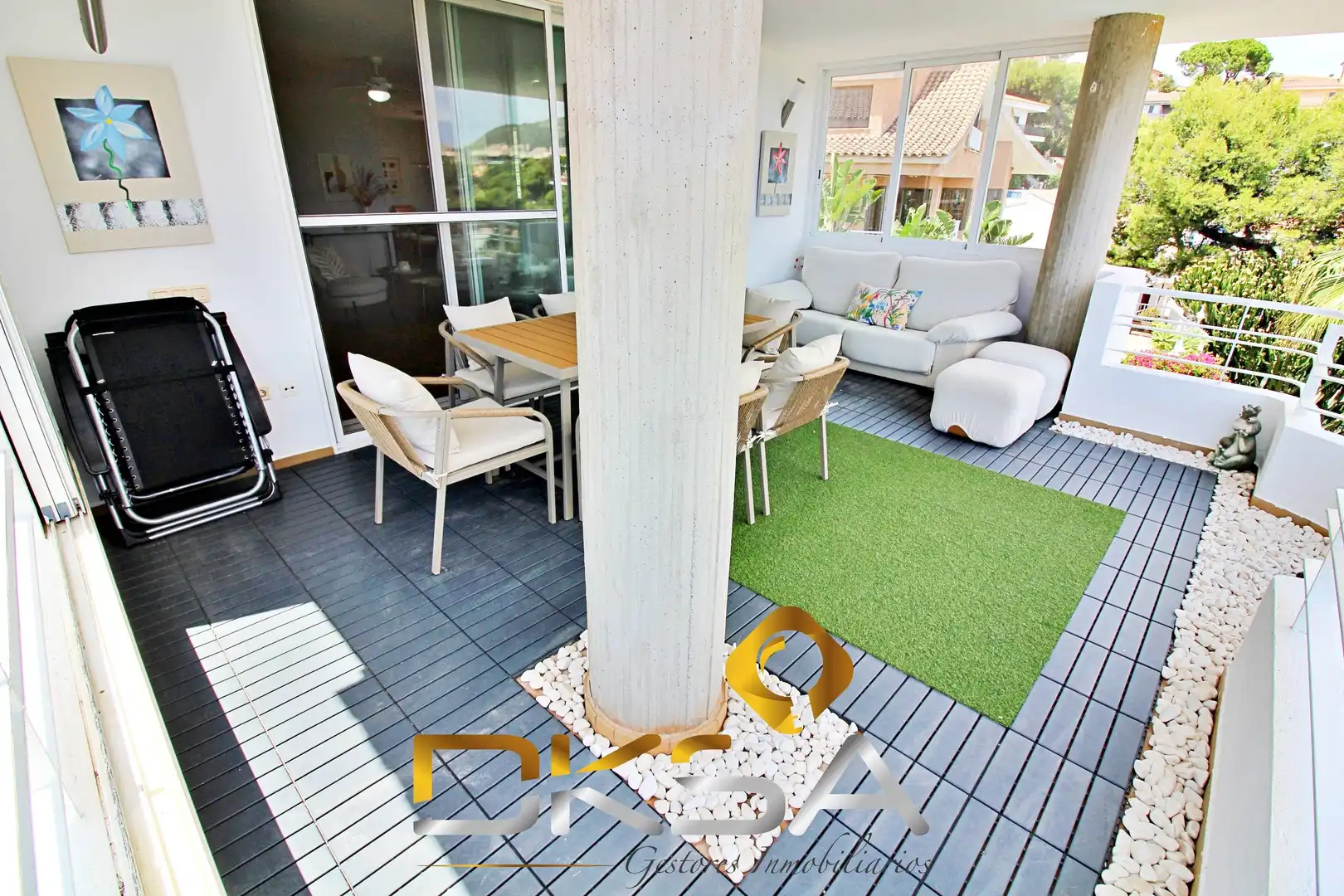 Terraza de Casa o chalet en venta en Oropesa del Mar / Orpesa con Calefacción, Jardín privado y Terraza