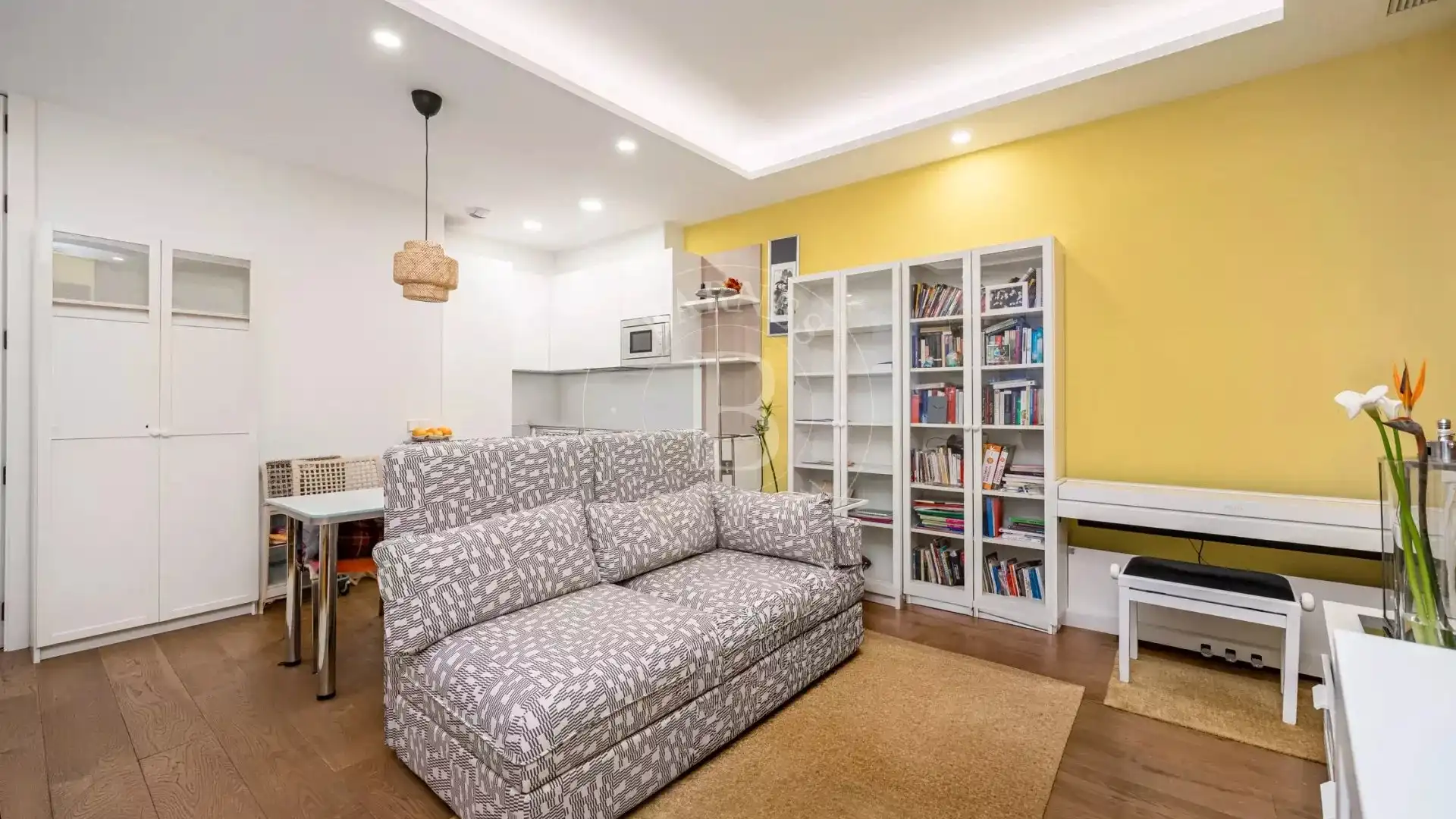 Sala de estar de Piso en venta en  Madrid Capital con Aire acondicionado, Calefacción y Internet