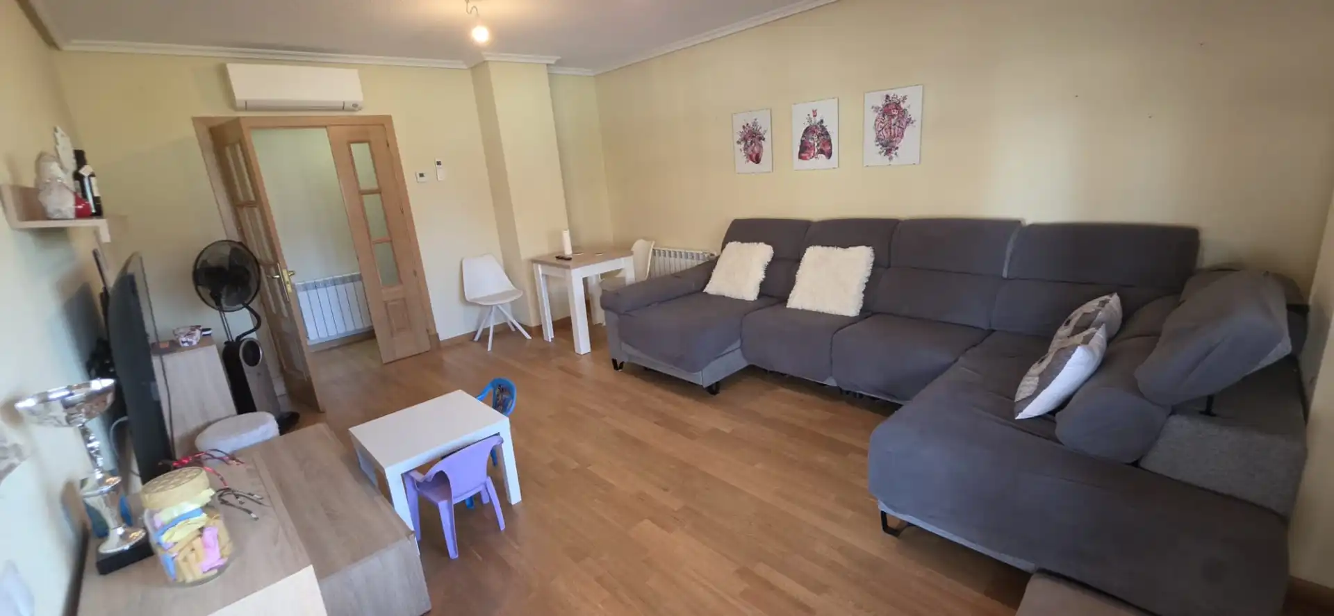 Wohnzimmer von Wohnung zum Verkauf in Seseña mit Klimaanlage, Heizung und Parkett