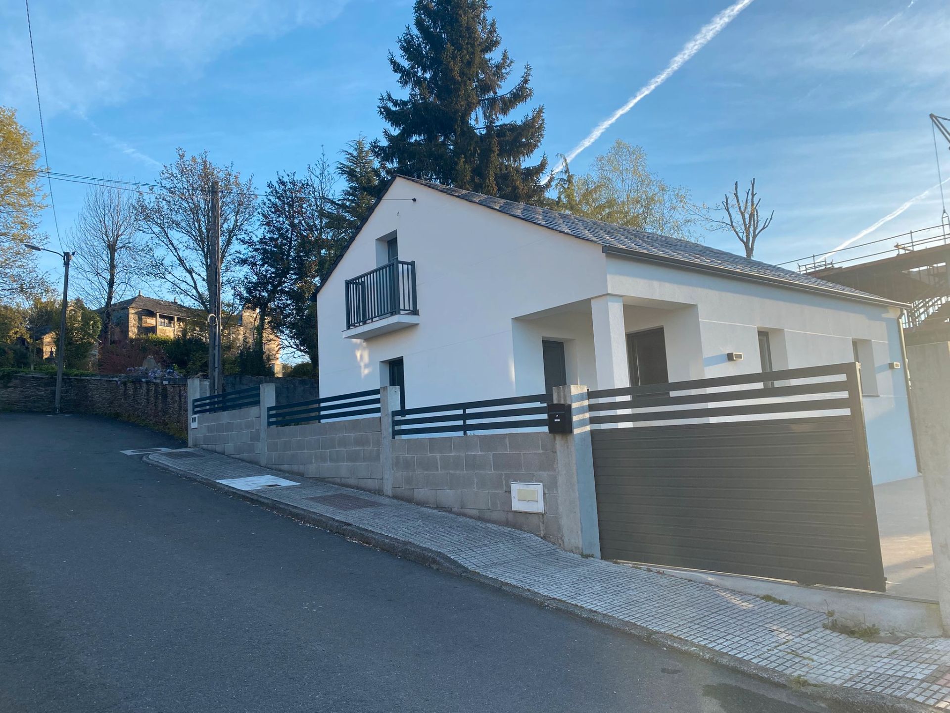 Exterior view of House or chalet for sale in Begonte  with Heating, Private garden and Parquet flooring
